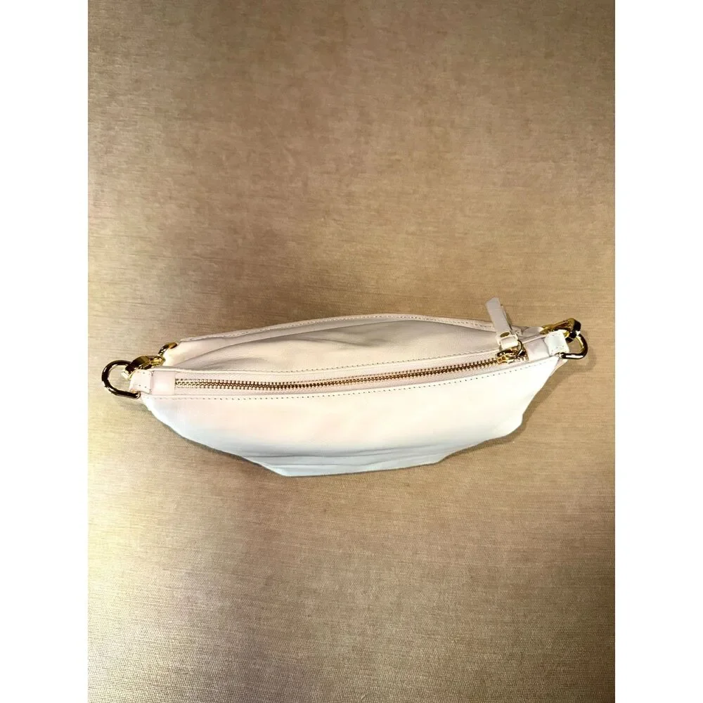 Mark and Graham Leather purse with two handles, Shoulder and Crossbody style